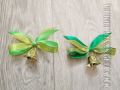 Звоночки c зелёным бантиком на последний звонок
