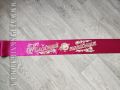 Лента для классного руководителя малинового цвета 